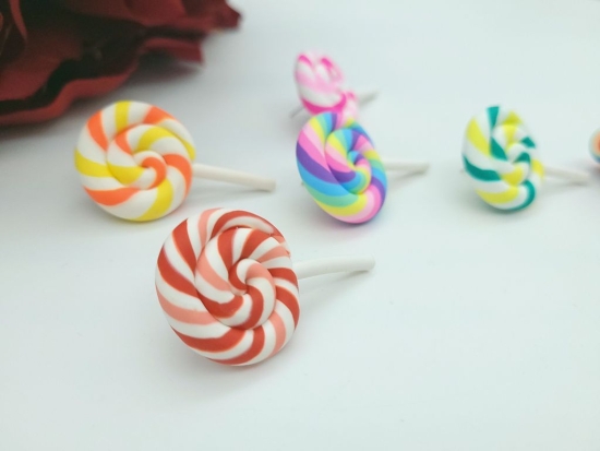 Mega Lollipop Ohrstecker